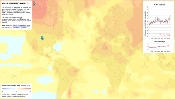Mapping 'Your Warming World'