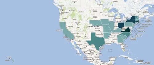 Mapping the Birthplaces of U.S. Presidents